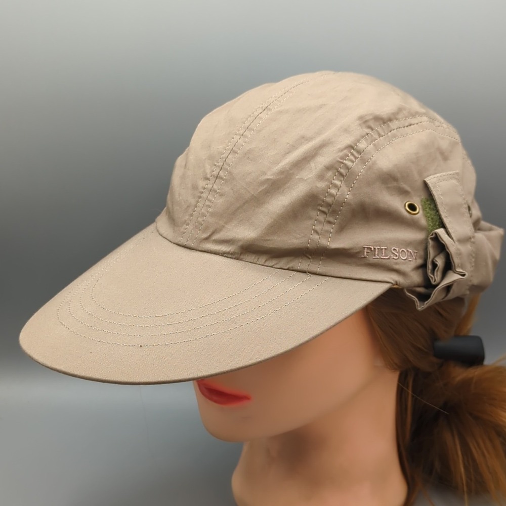 RARE CC Filson Long Bill Fitted Hat Cap Neck Flaps The Unit Season 4 TV Promo